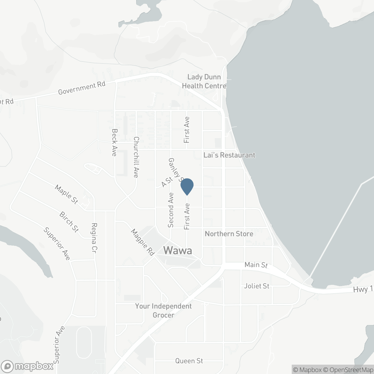 54 First AVE, Wawa, Ontario P0S 1K0